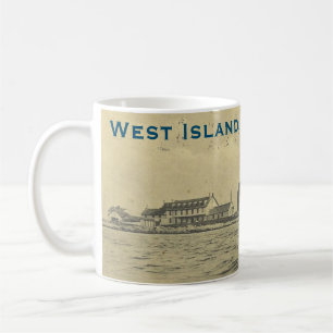 Vintage West Island, Sakonnet - Little Compton, RI Kaffeetasse