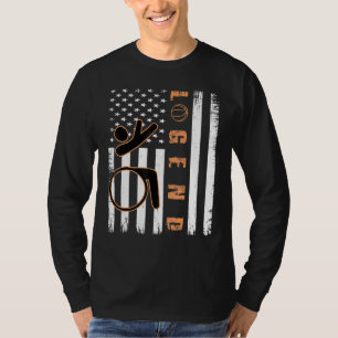 Vintage-Whellie-Behindertensport-Rollstuhlbasketba T-Shirt