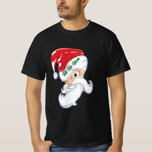 Vintage Whimsical Weihnachten Ho Ho Ho Santa T-Shirt