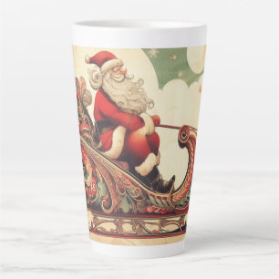 vintage/whimsical/weihnachtsmann/Weihnachten Milchtasse