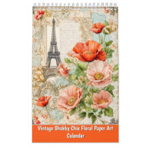 Vintage Whispers – Shabby Chic Florale Papierkunst