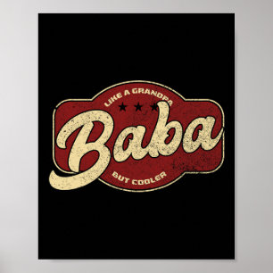 Vintage wie ein Opa, aber cooler - Arabisch Poster