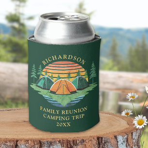 Vintage Wiedersehen für die Camping-Familie "Sunse Dosenkühler