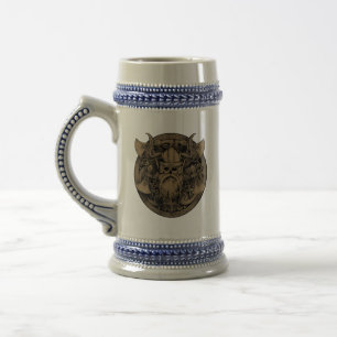 Vintage Wikinger Bierglas