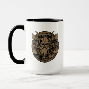Vintage-Wikinger-Erbe-Tasse Tasse