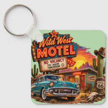 Vintage-Wild-West-Motel Route 66 Oldtimer