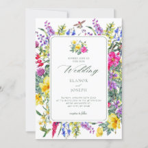 Vintage Wildblumen Hochzeit von Floral Bouquet