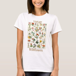 Vintage Wildblumen T-Shirt