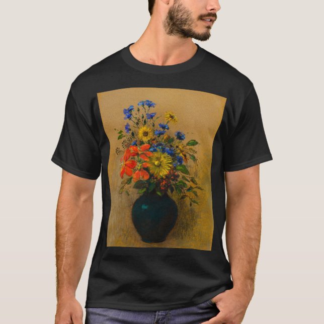 Vintage Wildblumen T-Shirt (Vorderseite)