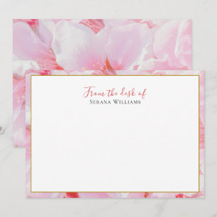 Vintage Wildflower Personalisiert Mitteilungskarte