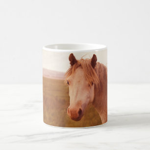 Vintage Wildpferd Kaffeetasse