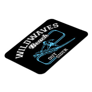 Vintage Wildschweine - Außenschwimmer Magnet