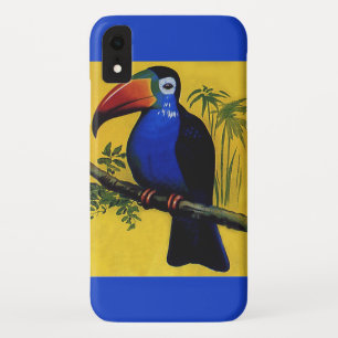 Vintage-Wildtier-Vögel, tropischer Tukan im Baum Case-Mate iPhone Hülle