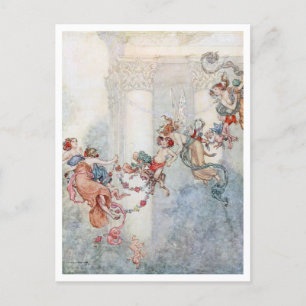 Vintage William H. Robinson Ein süßer Wechselbalg Postkarte