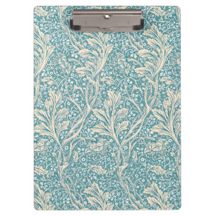Vintage William Morris Arcadia Floral Nahtlos Klemmbrett