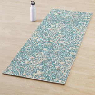 Vintage William Morris Arcadia Floral Nahtlos Yogamatte