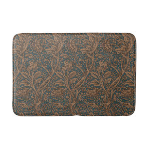 Vintage William Morris Arcadia Nahtlos Badematte