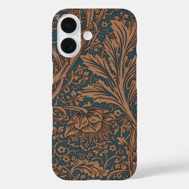 Vintage William Morris Arcadia Nahtlos Case-Mate iPhone Hülle (Rückseite)