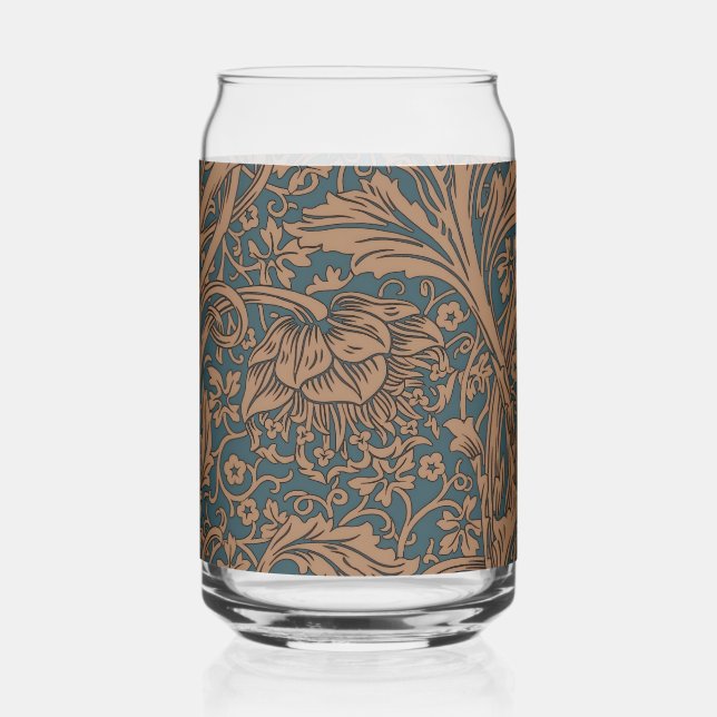 Vintage William Morris Arcadia Nahtlos Dosenglas (Vorderseite)