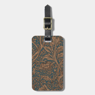 Vintage William Morris Arcadia Nahtlos Gepäckanhänger