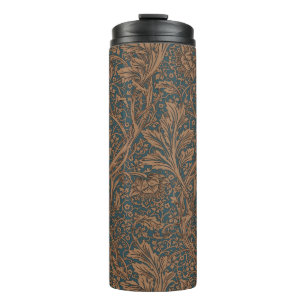 Vintage William Morris Arcadia Nahtlos Thermosbecher