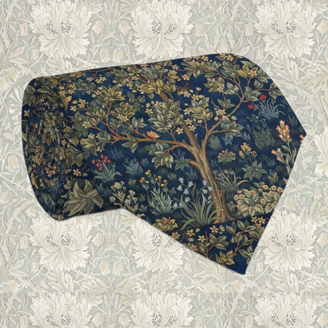 Vintage William Morris–Baum des Lebens  Krawatte (Von Creator hochgeladen)