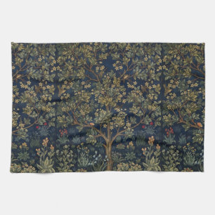Vintage William Morris–Baum des Lebens  Küchentuch