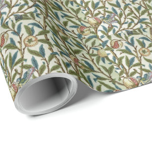 Vintage William Morris Bird and Pomegranate Geschenkpapier