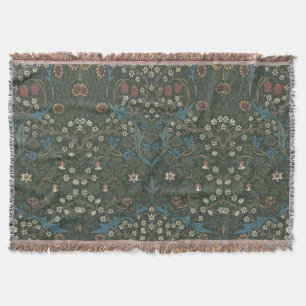 Vintage William Morris Blackthorn Decke