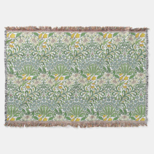 Vintage-William-Morris-Blumen-Garten-Tapete Decke