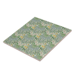 Vintage-William-Morris-Blumen-Garten-Tapete Fliese