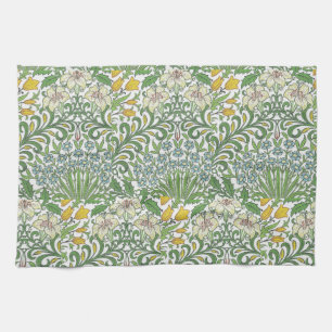 Vintage-William-Morris-Blumen-Garten-Tapete Geschirrtuch