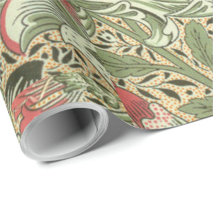 Vintage William Morris Corncockle Blume Geschenkpapier
