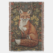Vintage-William-Morris-Cottage-Fuchsrot-Herbst
