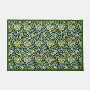 Vintage William Morris Floral Wey-Muster Fußmatte