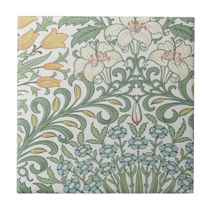 Vintage William Morris Garten  Fliese