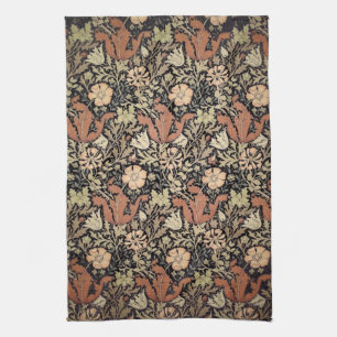 Vintage-William-Morris-Muster. Geschirrtuch