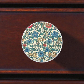 Vintage-William-Morris-Muster Keramikknauf