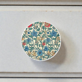 Vintage-William-Morris-Muster Keramikknauf