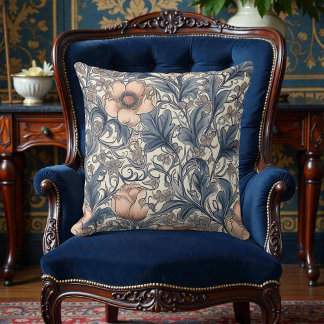 Vintage-William-Morris-Muster Kissen