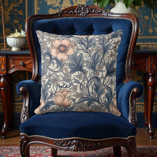 Vintage-William-Morris-Muster Kissen (Von Creator hochgeladen)