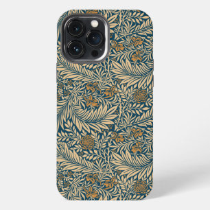 Vintage-William-Morris-Rittersporn-Muster iPhone 13 Pro Max Hülle