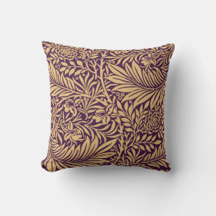 Vintage-William-Morris-Rittersporn-Muster Kissen