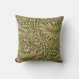 Vintage-William-Morris-Rittersporn-Muster Kissen
