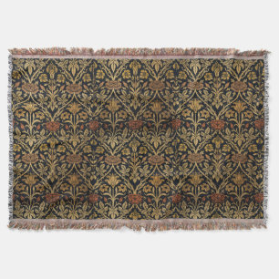 Vintage William Morris Rose und Lilie Decke