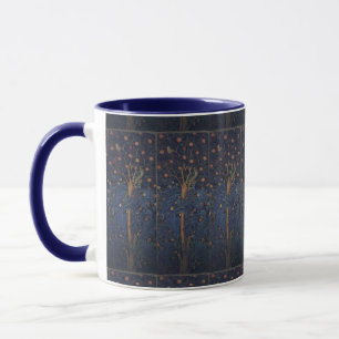 Vintage-William-Morris-Specht-Tapisserie Tasse