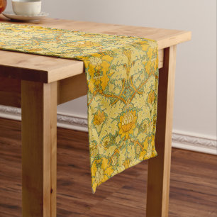 Vintage William Morris St James Palace Muster Großer Tischläufer