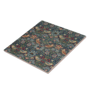 Vintage William Morris Strawberry Thief Fliese