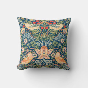 Vintage William Morris Strawberry Thief Kissen