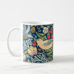 Vintage William Morris Strawberry Thief, Retro Kaffeetasse